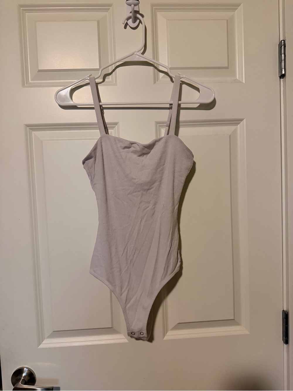 Hollister Cream Spaghetti-Strap Kids One-Piece Bodysuit